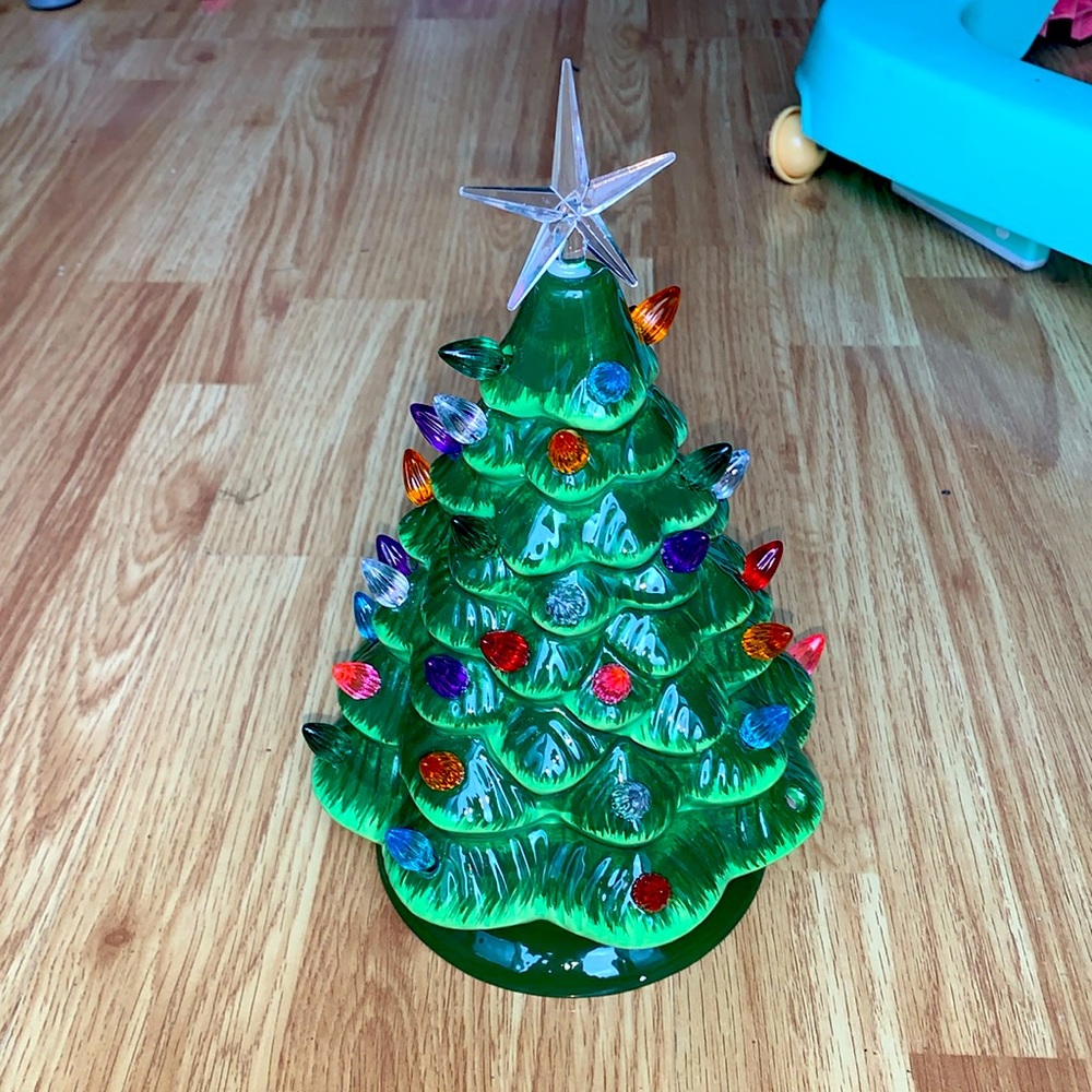 Vintage Christmas tree
